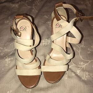Cream Wedges